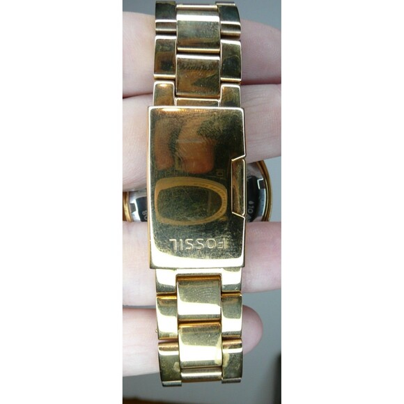 Women's Fossil Watch Cecile Rose Gold Crystallized Glitz AM4594 The Beat - Picture 4 of 9